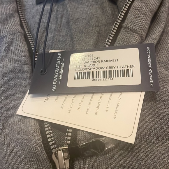 NWT Fairway & Greene Warrior Rainvest XL - Picture 6 of 7